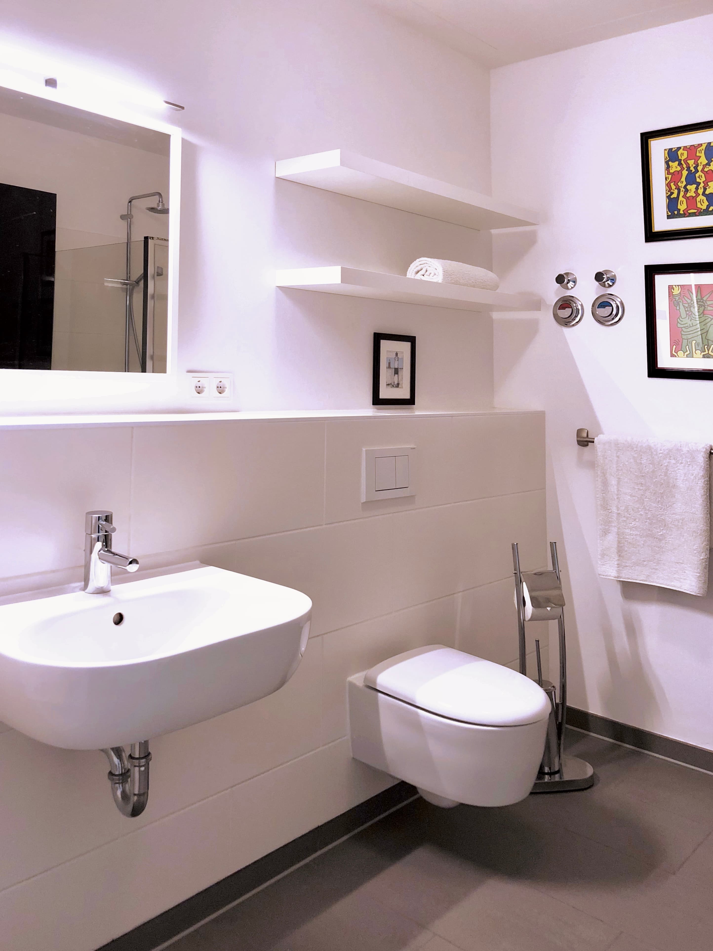 Bathroom vanity and sink